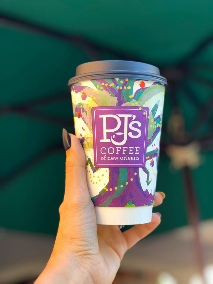 PJ's Coffee holiday cup