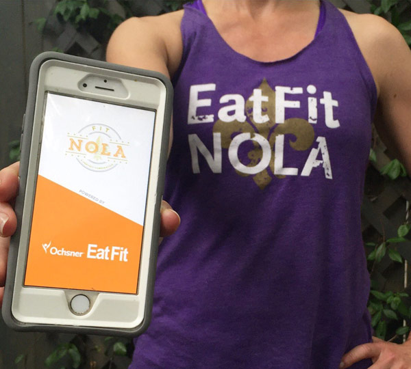 Eat Fit Nola App On iPhone