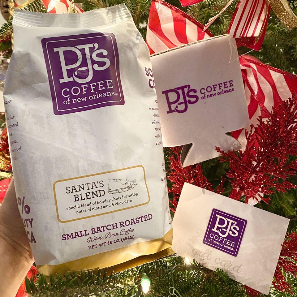 PJ's Coffee winter products and offerings 