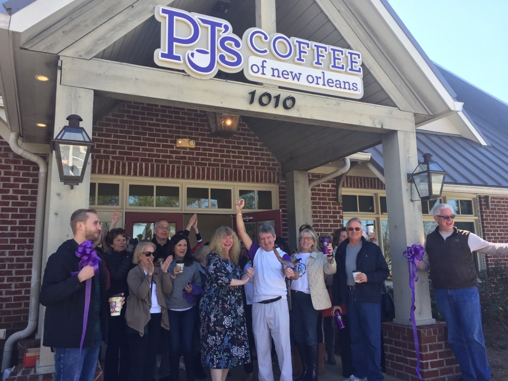 Terri and Charlie Sampey, PJ's Coffee franchisees