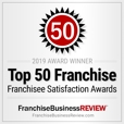 Franchise business review logo Franchise business review logo