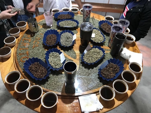 PJ's coffee Kuwait beans and blends