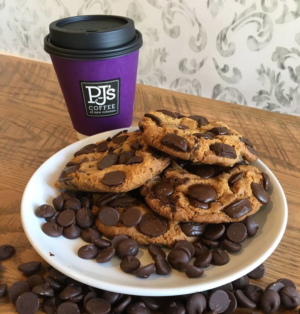 PJ's Coffee and cookies