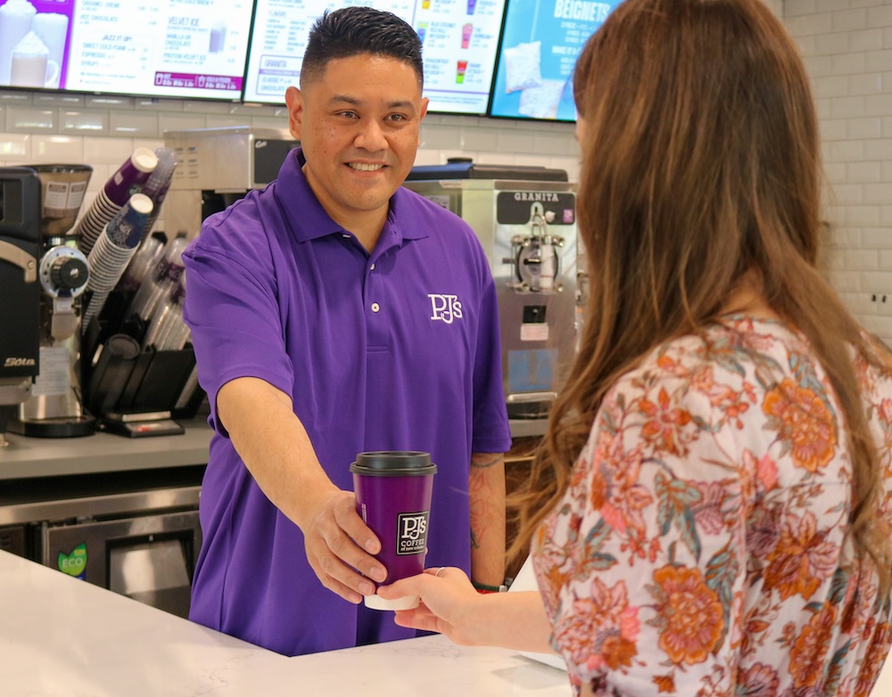 Arthur’s story embodies why veterans thrive at PJ’s Coffee.