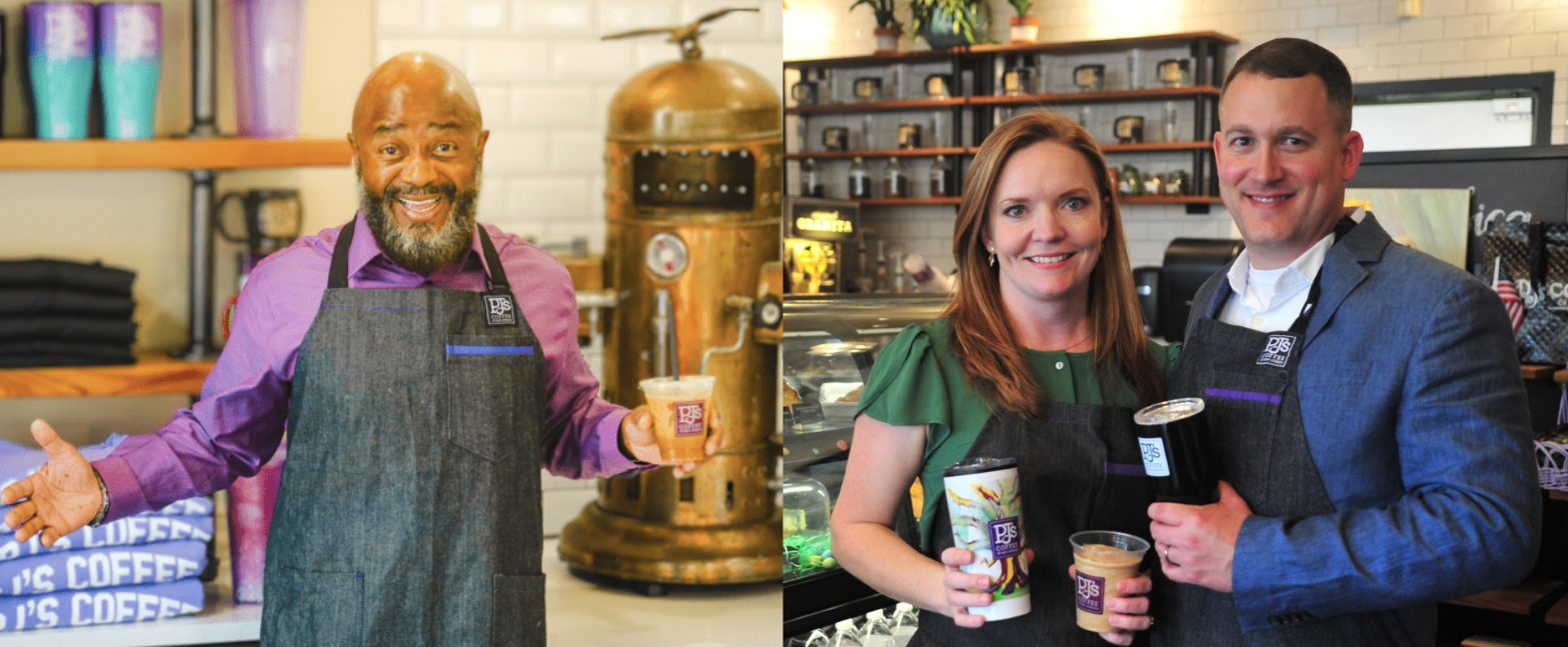 Own a coffee shop with the PJ’s Coffee Veteran Franchise Giveaway
