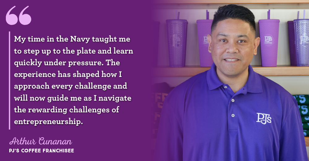 PJ's Coffee is a brand that invests in the success of our veteran franchise owners.