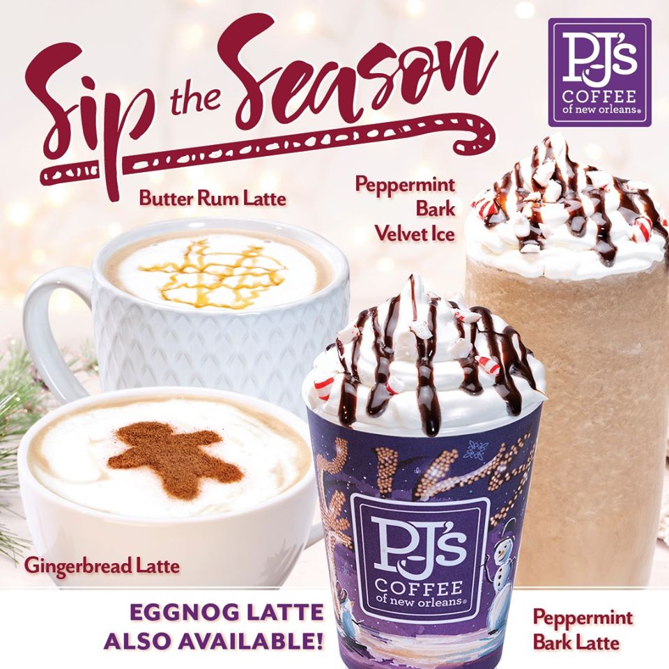 PJ's Coffee winter LTOs